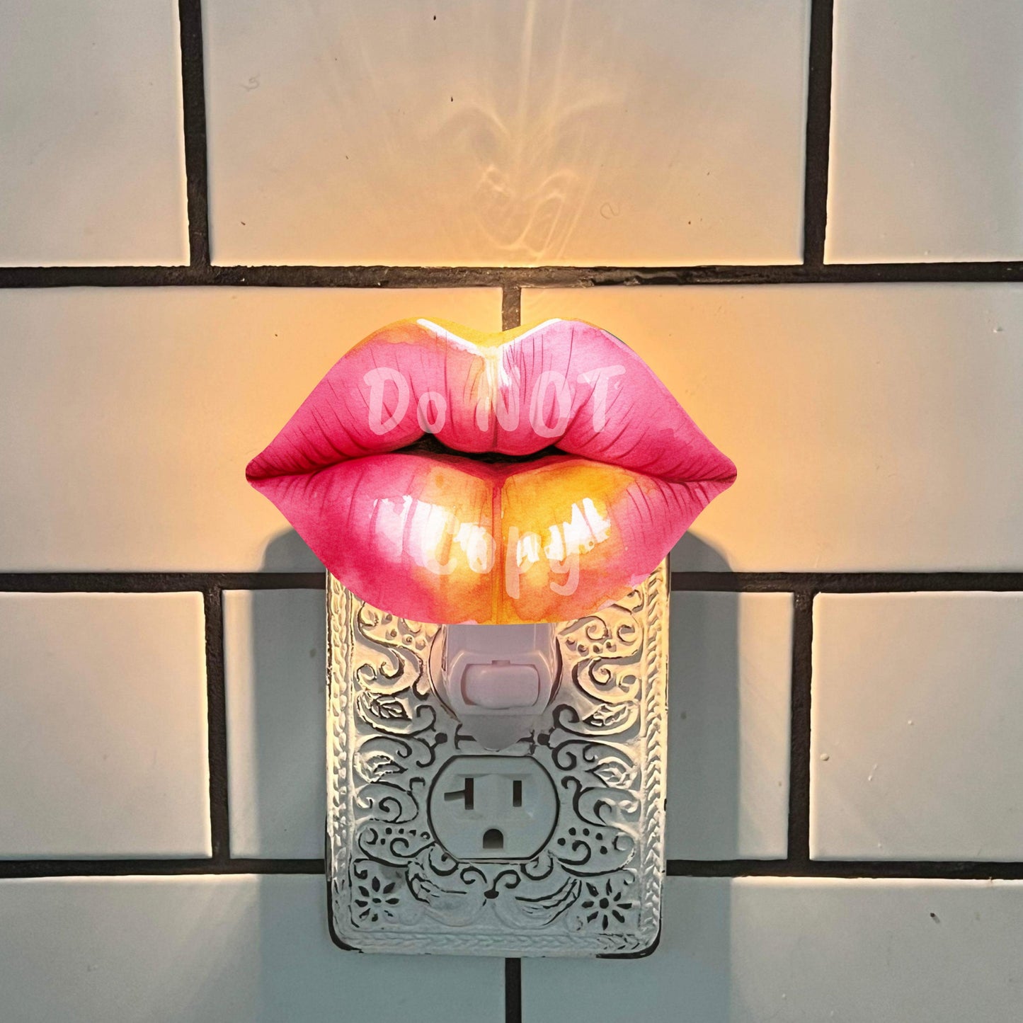 Pink Lemonade Lips -Sublimation Digital Design Bundle - MDF - Acrylic -Night Light-Suncatcher - Earrings- Key ring - Decor