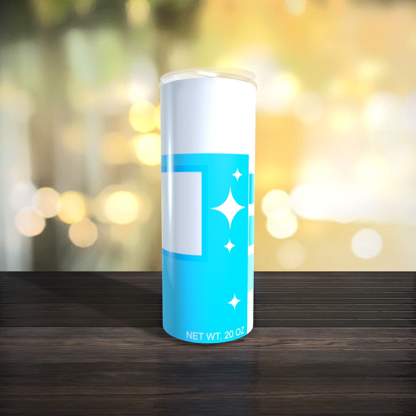 Customizable Spray Can Tumbler Template - Be Gone Template - Blue - Digital Design - Sublimation Tumbler