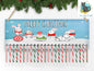 Candy Cane Countdown with and without numbers - Merry Christmas - Rabbits - Cow - Sublimation Sign