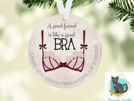 Round Shape Galentine's Day, Valentine's Day, Good Friend, Bra, Sign PNG, Digital, Sublimation, Ornament, Badge Reel, Keyring, gift