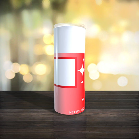 Customizable Spray Can Tumbler Template - Be Gone Template - Red - Digital Design - Sublimation Tumbler