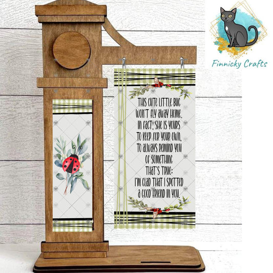 2 Piece Ladybug, friend Sign Inserts, Sublimation, Digital, PNG, Design, Download, Interchangeable