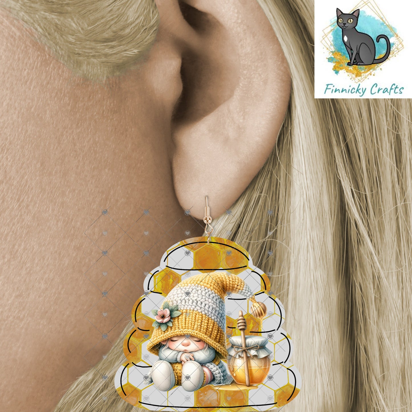 Beehive Shape Earrings Bundle, Cute Kids, PNG File For Sublimation Design, Digital Download, Sign , Keychain / Badge Reel Sublimation