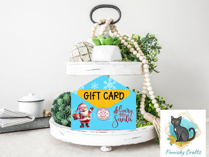 Christmas Letter, Letter from Santa, Gift Card holder, Sublimation, Digital Design, PNG, Download, Decoration, Door Hanger, Ornament