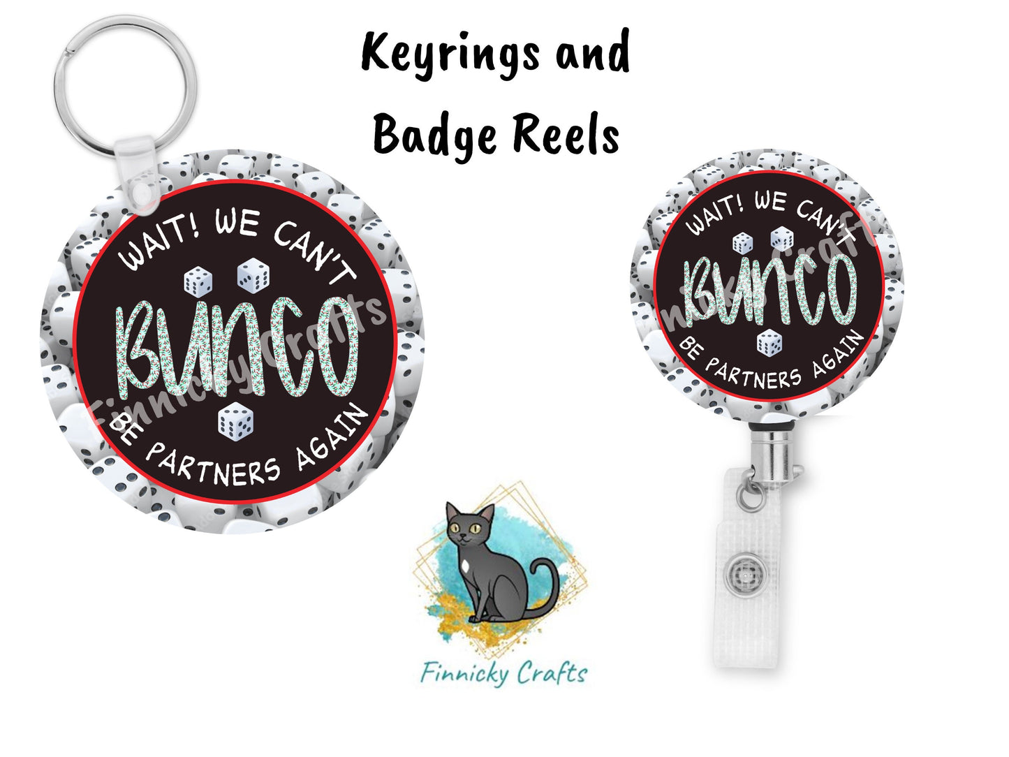 Bunco, Digital, PNG, Design, Download, Door Hanger, Ornament, Earrings, Badge Reel, Keyrings, Sublimation