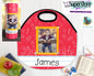 Lunch bag png, Tumbler png, Neoprene, school, customizable, straight tumbler wrap, sublimation, png