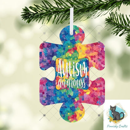 Puzzle Piece, Sublimation, Digital, PNG, Design, Download, Autism, Rainbow