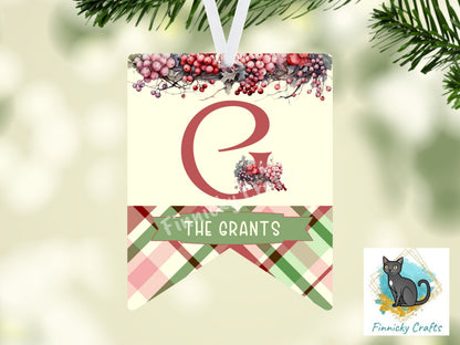 Customizable Banner Shape, Ornament, Sign, Christmas, sign, png, Digital Download