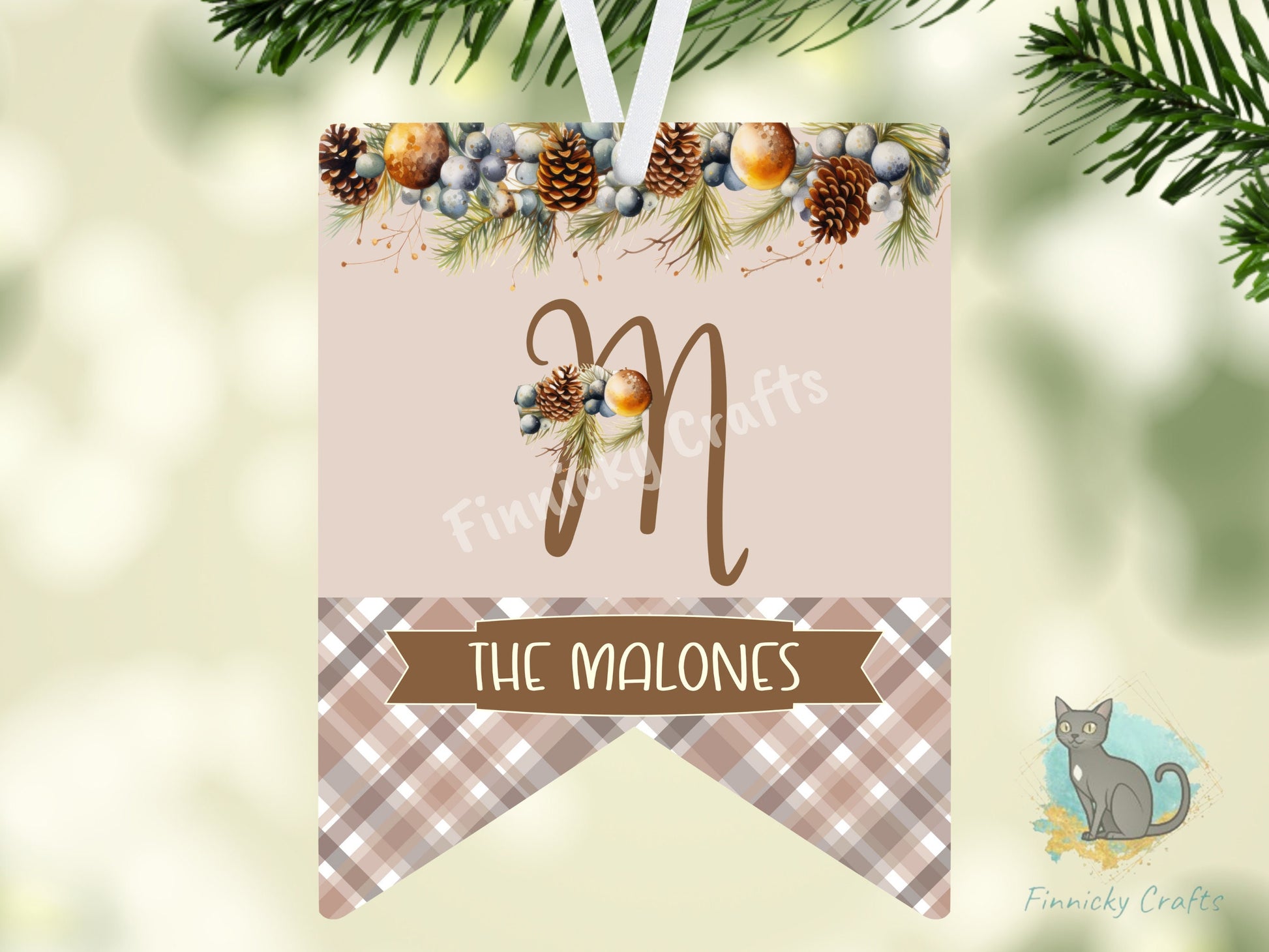 Customizable Banner Shape, Ornament, Sign, Christmas, Fall, Autumn png, Digital Download