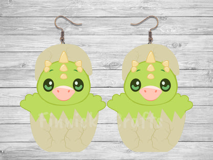 Chick in Egg, Easter, Dragon, Cute, PNG, Design, Digital, Download, Sublimation, Door Hanger, Decoration, Gift, Badge Reel, GG Sub.