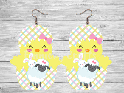 Chick in Egg, Easter, Dragon, Cute, PNG, Design, Digital, Download, Sublimation, Door Hanger, Decoration, Gift, Badge Reel, GG Sub.