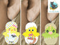 Chick in Egg, Easter, Dragon, Cute, PNG, Design, Digital, Download, Sublimation, Door Hanger, Decoration, Gift, Badge Reel, GG Sub.