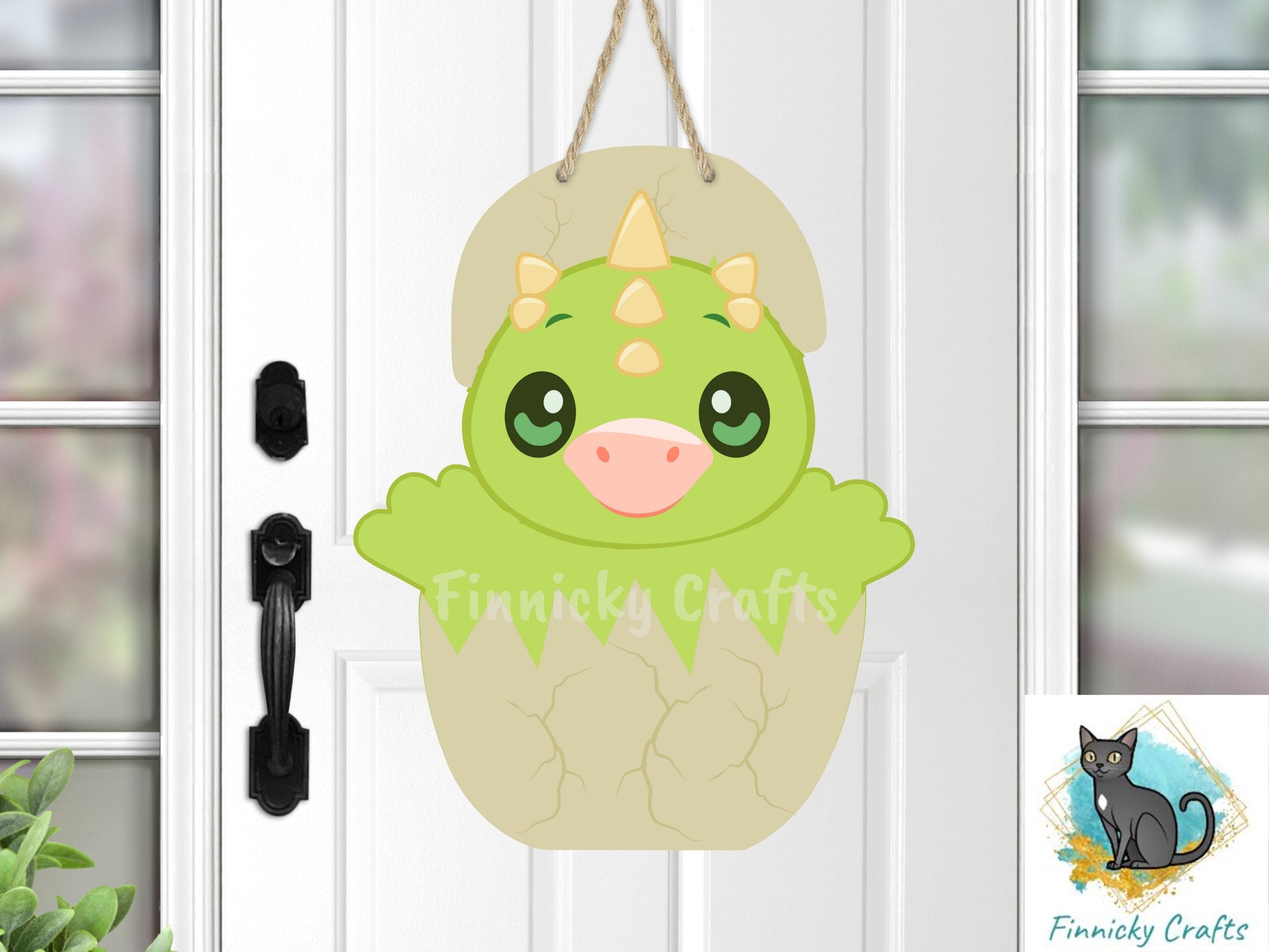 Chick in Egg, Easter, Dragon, Cute, PNG, Design, Digital, Download, Sublimation, Door Hanger, Decoration, Gift, Badge Reel, GG Sub.