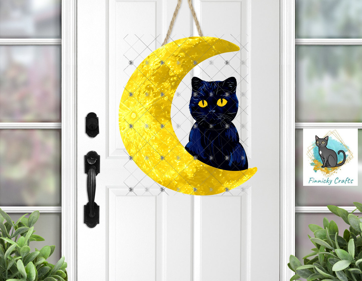 Moon Cat - Digital Design- Earrings - Signs - Design - PNG - T-shirts - Pillows