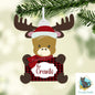 Christmas Moose Ornament, Nightlight, Vent clip, Customizable, words and blank, Sublimation, Digital, PNG, Design, Download, MDF and Acrylic