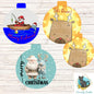 Bobber bundle , Santa, fishmas,Reindeer,Christmas, Digital, PNG, Download, Ornament, Sublimation, Christmas,Badge Reel, earrings
