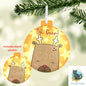 Fishing Bobber Ornament, Oh Deer! Christmas, Customizable, Personalize, Sublimation, Digital, PNG, Design, Download Only, Night Light