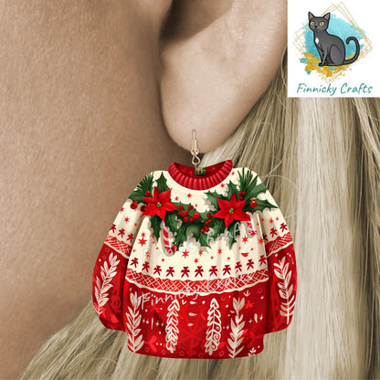 Sweater Blank Design - Winter Ornament, Ugly Christmas Sweater, Nightlight, Sublimation, Digital, PNG, Design, Download, MDF, Acrylic, DTF
