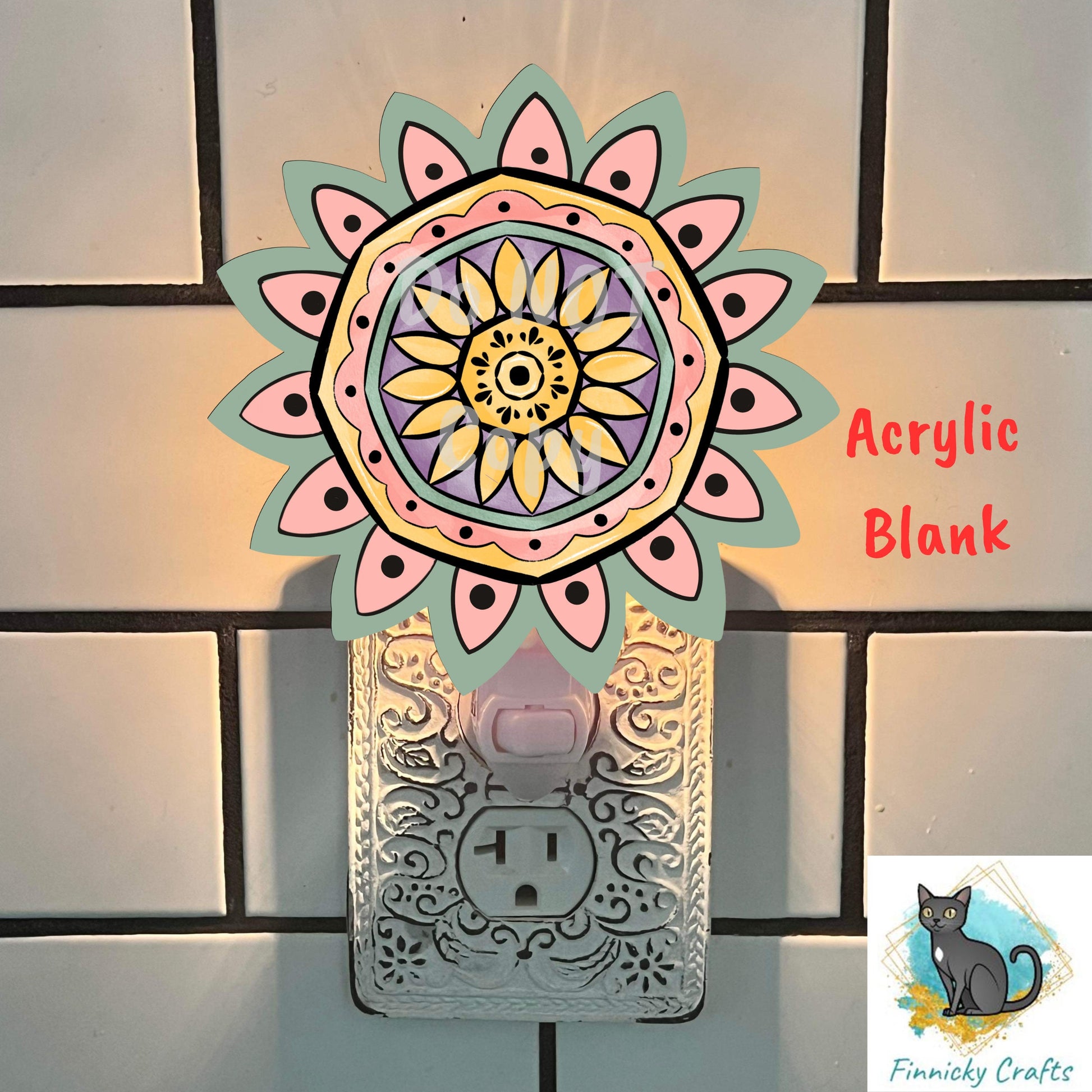 Sunflower Shape Earrings, PNG File For Sublimation Design, Digital Download, Sign, Bag Charm, Badge Reel, Suncatcher, Night Light
