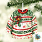 Sweater Blank Design - Winter Ornament, Ugly Christmas Sweater, Nightlight, Sublimation, Digital, PNG, Design, Download, MDF, Acrylic, DTF