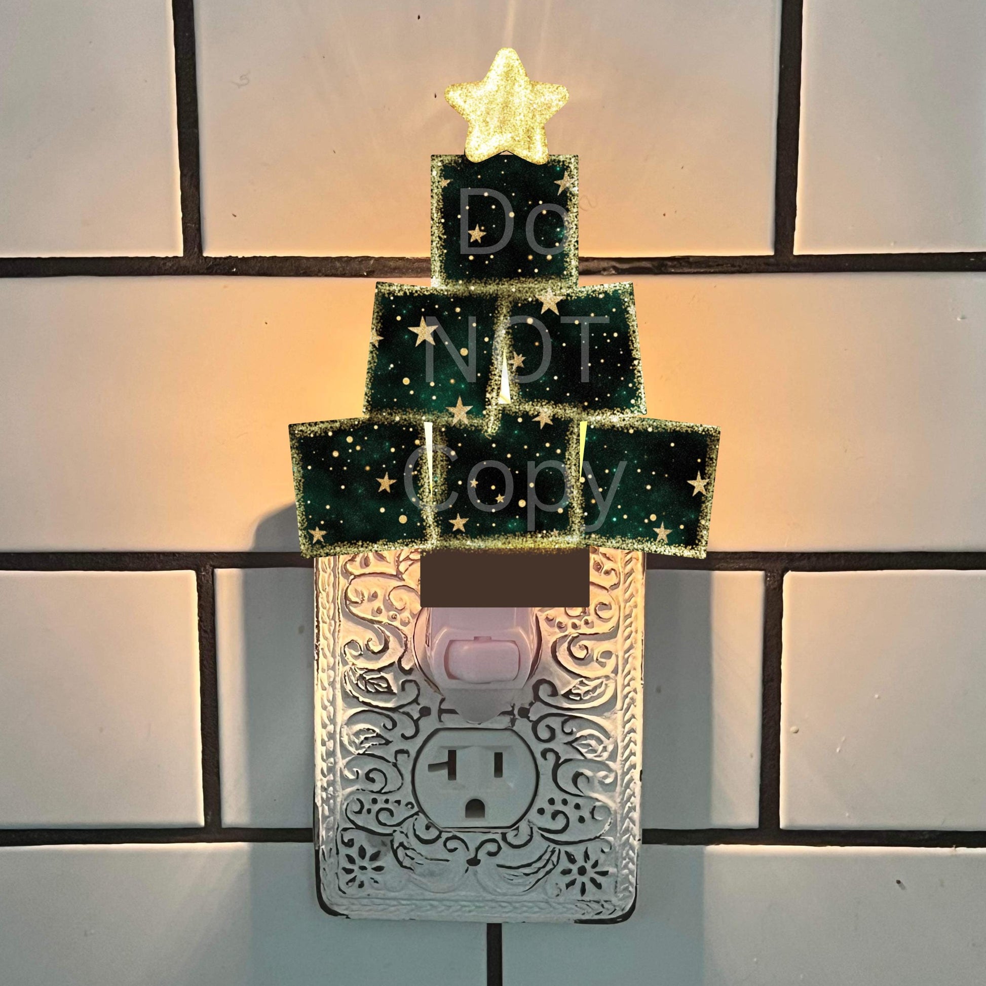 Customize picture tree Design, Sublimation Decorations, Ornaments, Decorations, earrings, key ring, night light