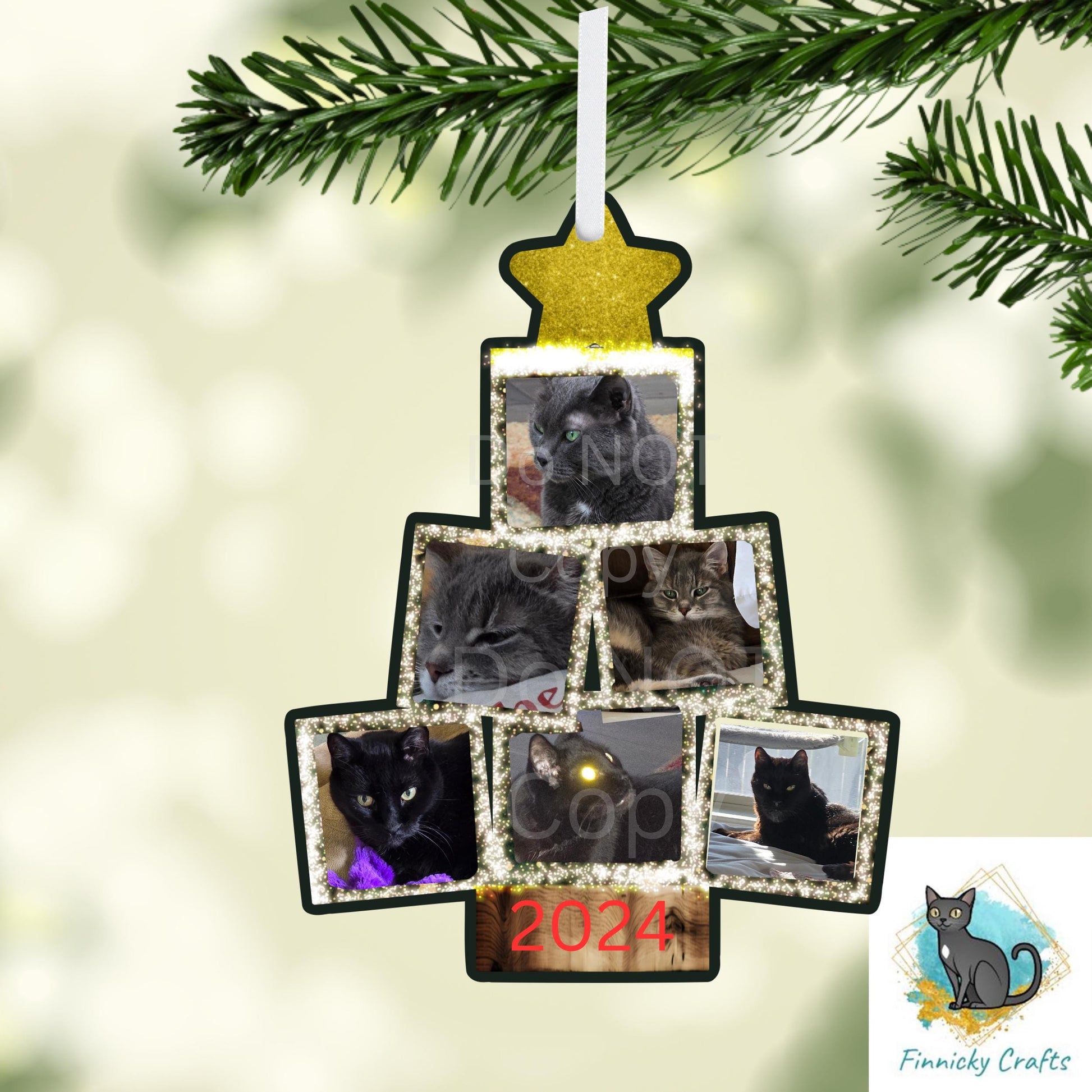 Customize picture tree Design, Sublimation Decorations, Ornaments, Decorations, earrings, key ring, night light