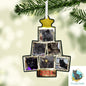 Customize picture tree Design, Sublimation Decorations, Ornaments, Decorations, earrings, key ring, night light