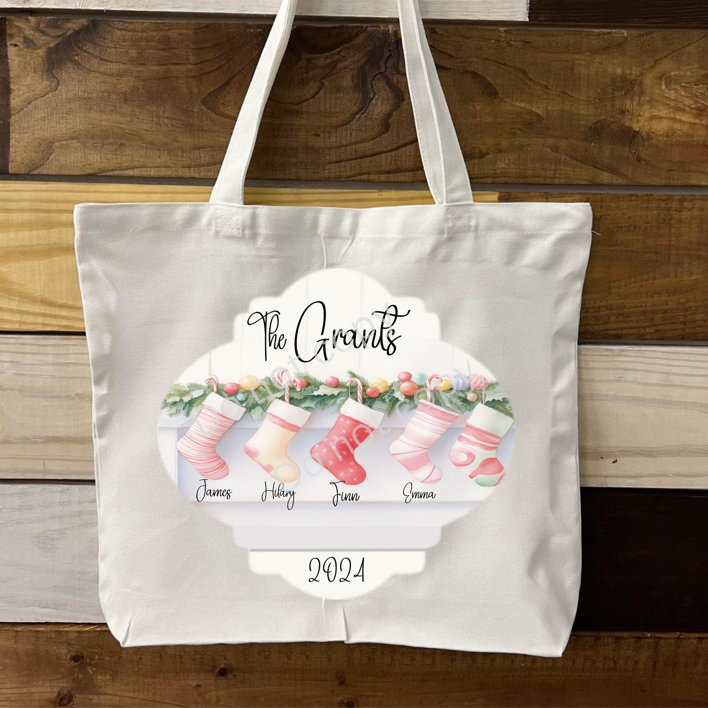 Christmas Stockings, Fancy Bulb Shape PNG, Digital Download for Sublimation, Door Sign, Earrings, Ornament, Badge Reel, Keyring, Night Light