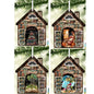 House of Books Ornament Designs – Seasonal PNG Digital Download