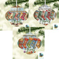 Christmas Stockings, Fancy Bulb Shape PNG, Digital Download for Sublimation, Door Sign, Earrings, Ornament, Badge Reel, Keyring, Night Light