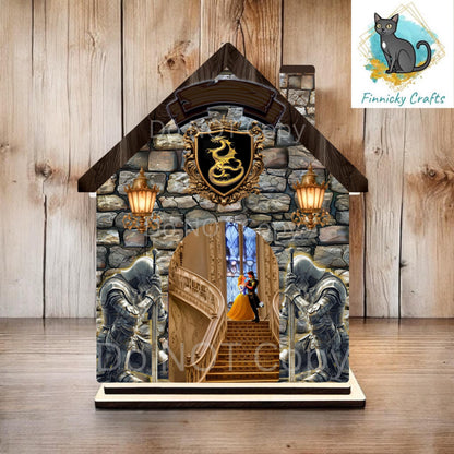 Add-on Door Prince Princess Love for Interchangeable Castle Sign, Sublimation, Digital, PNG, Design, Download, Valentine