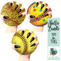 Round-Shape Softball Nailfie Prop - MDF - Acrylic - Sublimation Design