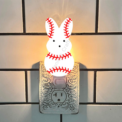Bunny, Sports, Easter, Sublimation, Digital, PNG Design, Download for Earrings, Wall Decor, Door Hanger, Keychain