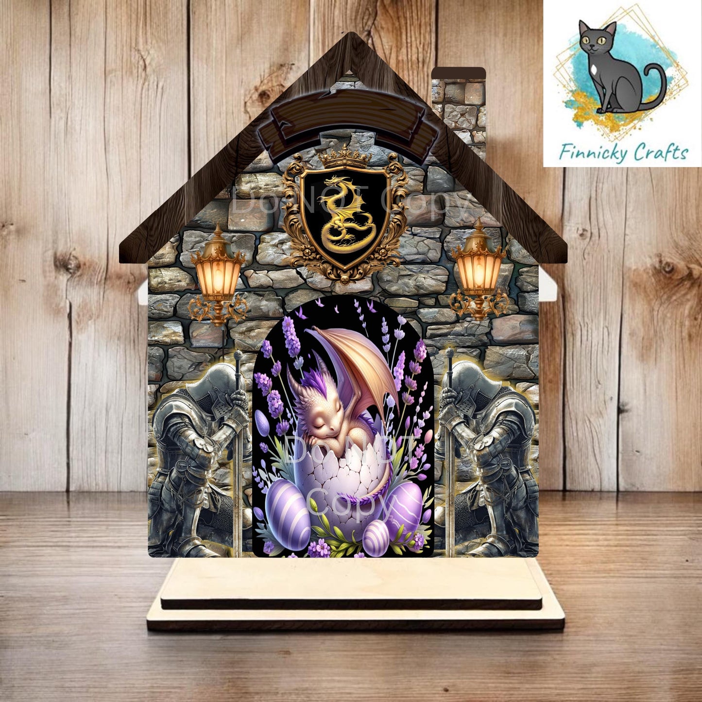 Add-on Door Dragon for Interchangeable Castle Sign, Sublimation, Digital, PNG, Design, Download, Easter