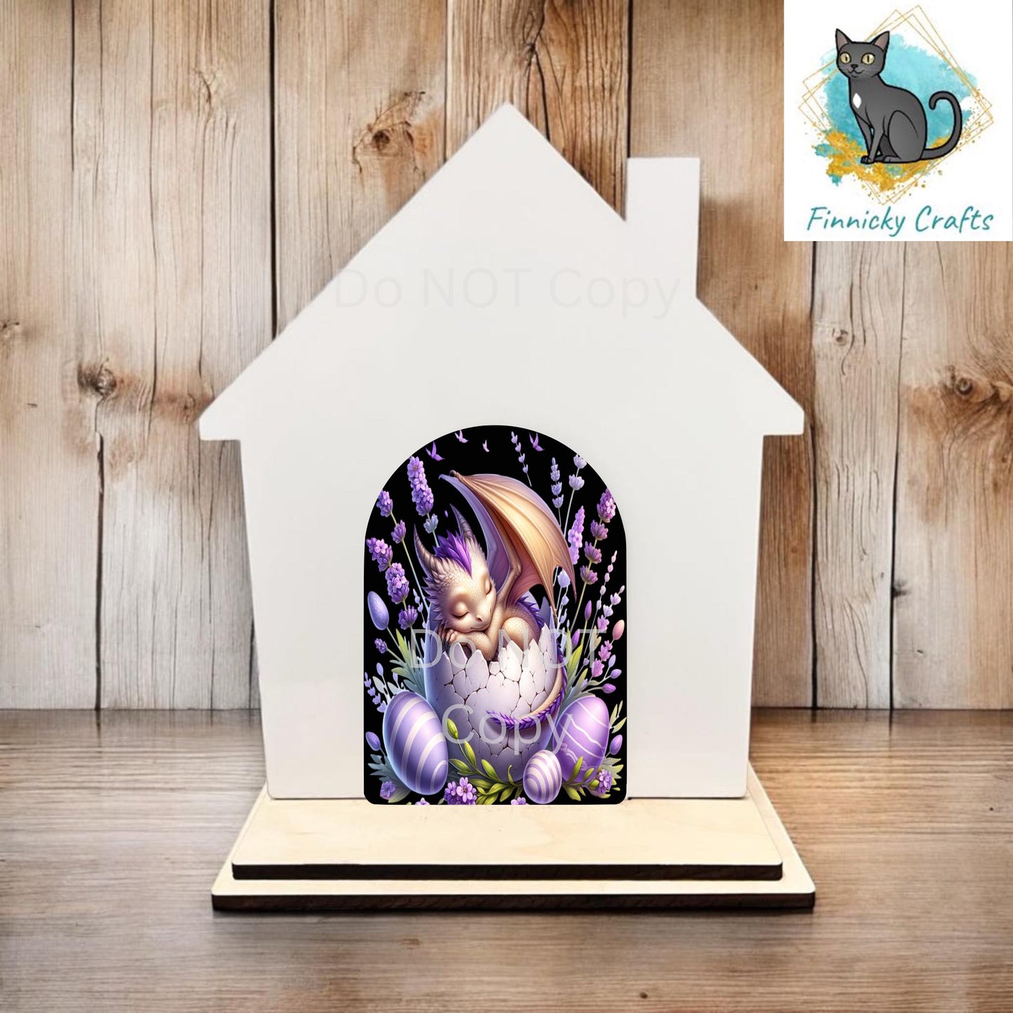 Add-on Door Dragon for Interchangeable Castle Sign, Sublimation, Digital, PNG, Design, Download, Easter