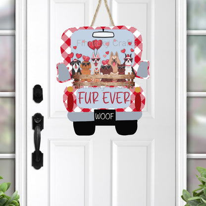 Valentine Truck full of dogs - - Sign - T-Shirt - Earrings - Badge Reel - Truck Shape png - Sublimation Designs Earrings Png - No Cats