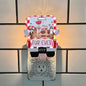 Valentine Truck full of dogs - - Sign - T-Shirt - Earrings - Badge Reel - Truck Shape png - Sublimation Designs Earrings Png - No Cats