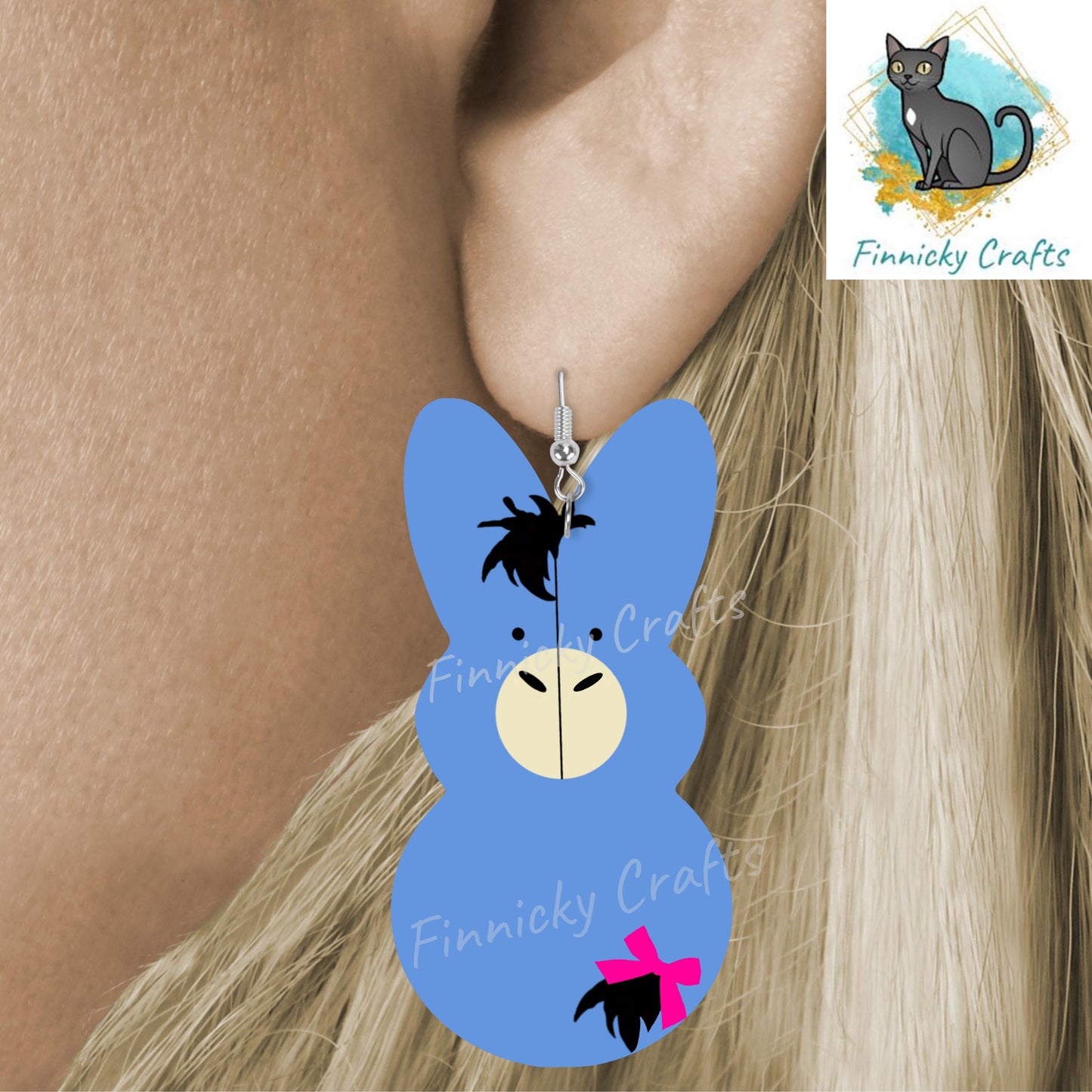 Bunny, Easter, Sublimation, Digital, PNG Design, Download for Earrings, Wall Decor, Door Hanger, Keychain