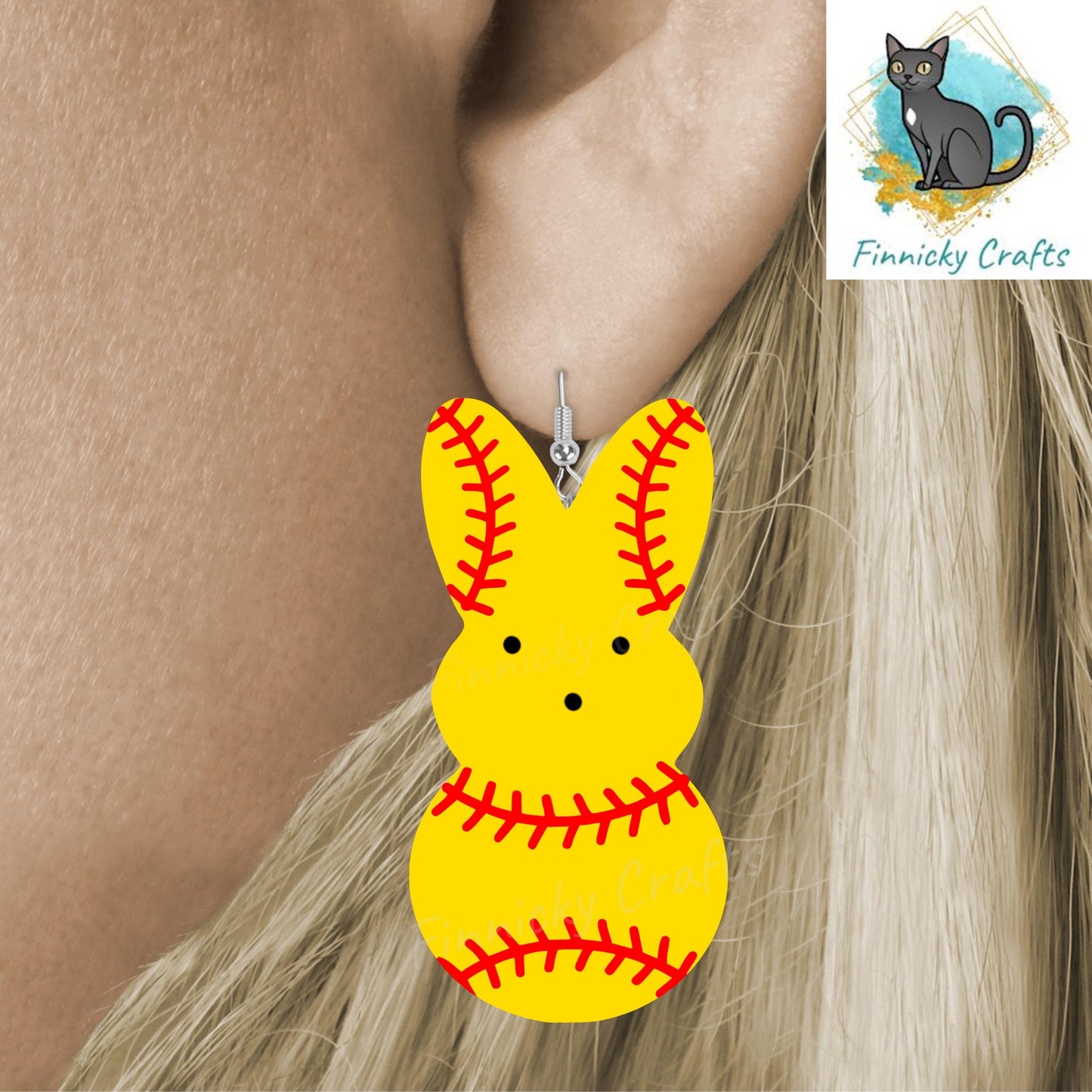 Bunny, Sports, Easter, Sublimation, Digital, PNG Design, Download for Earrings, Wall Decor, Door Hanger, Keychain