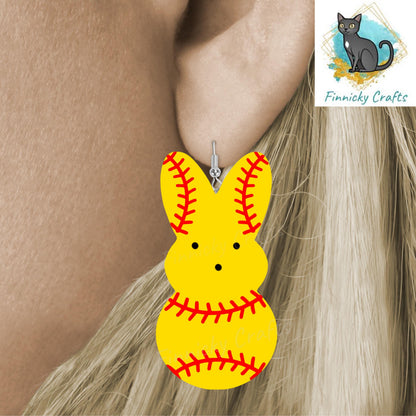 Bunny, Sports, Easter, Sublimation, Digital, PNG Design, Download for Earrings, Wall Decor, Door Hanger, Keychain