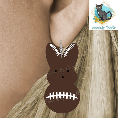 Bunny, Sports, Easter, Sublimation, Digital, PNG Design, Download for Earrings, Wall Decor, Door Hanger, Keychain