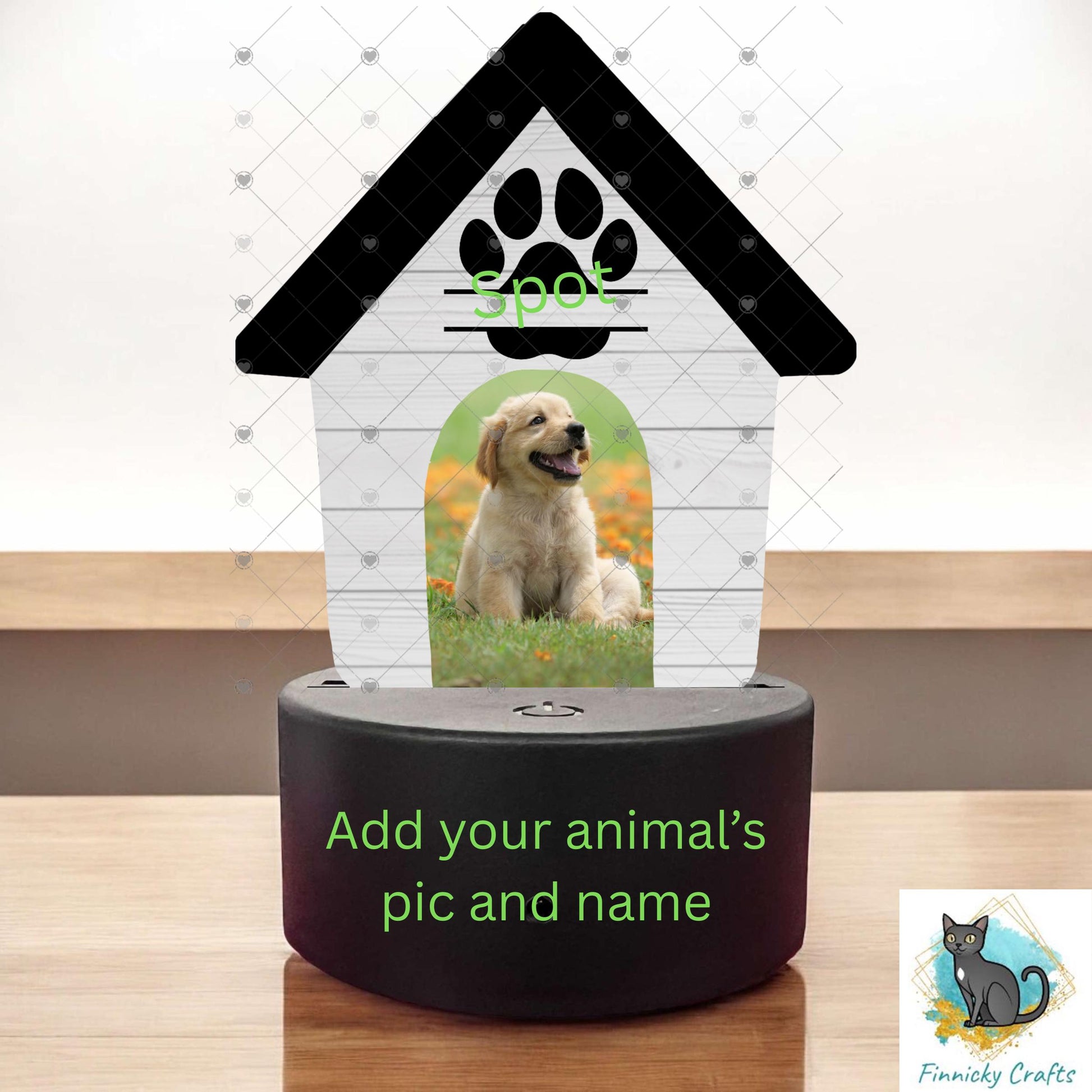 Acrylic Light Base Sublimation Design, Night light, Digital Download