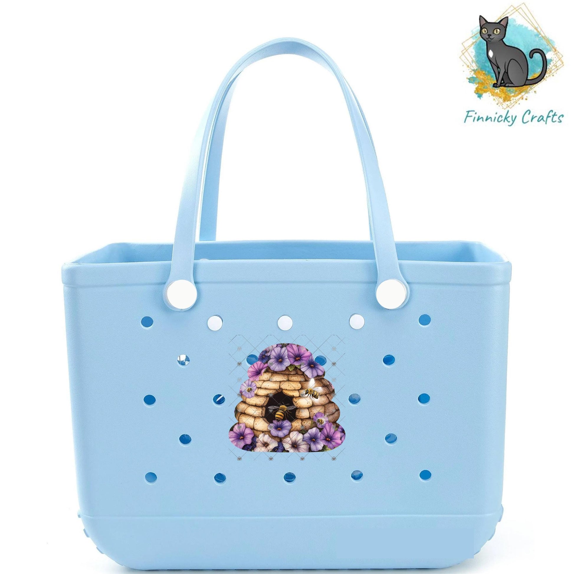 Beehive Purple Pansy Design, Sublimation, Digital, PNG Design