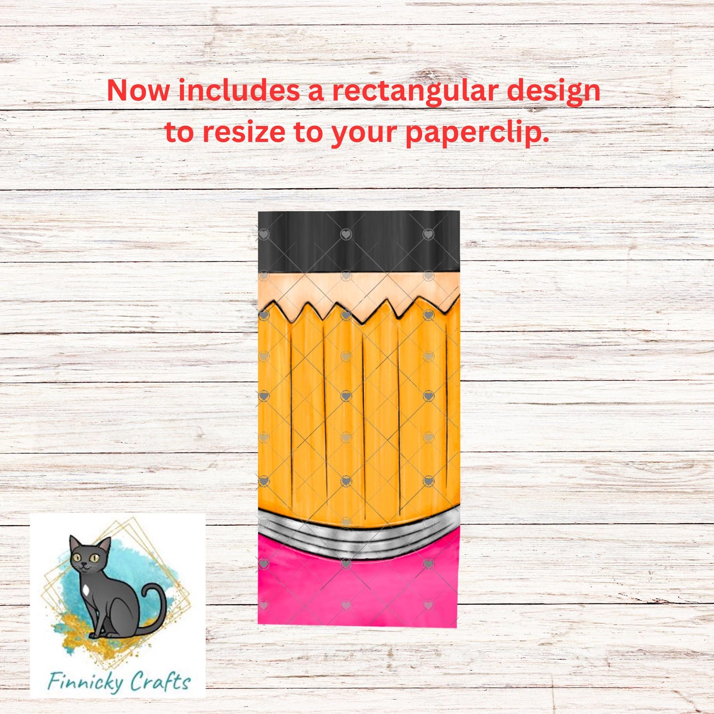 Teacher School Appreciation Bookmark Paperclip Sublimation Designs - PNG files - Guaranteed to fit GG Sublimation blanks