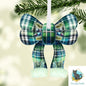 Christmas Bow Shape PNG - Sublimation Digital Designs - Ornament, Night Light, Shirt