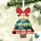 Bow Christmas Tree - earrings, night light, sign - Christmas Ornament Digital File, MDF, Acrylic, DTF
