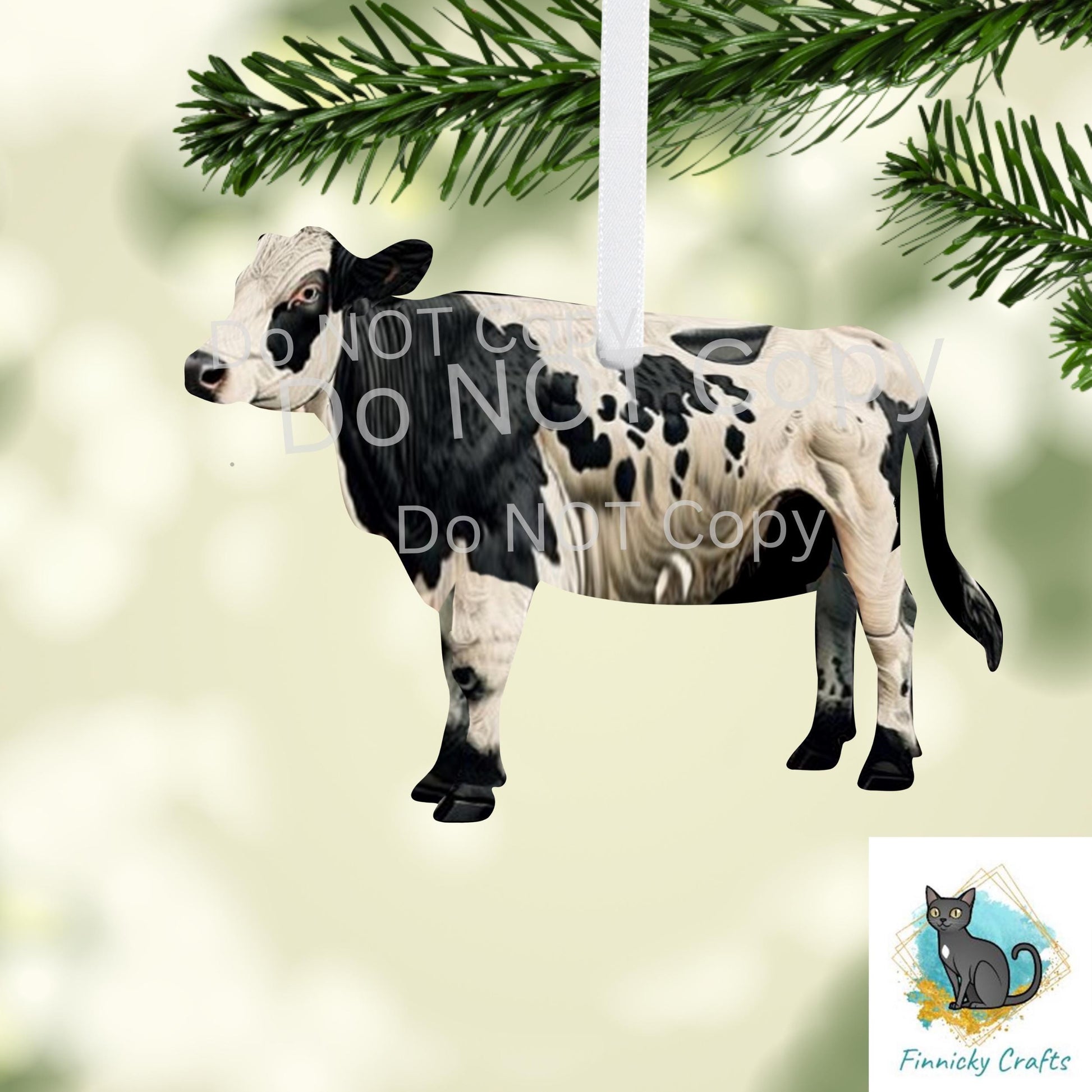Black White Cow Shape png - ornament Png - sign