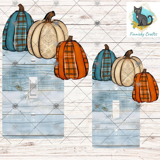 Fall/Autumn Pumpkins, Pumpkin, Light Switch Sublimation, Digital, PNG, Download.