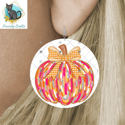 Dirty Bag Round Pumpkins Sublimation Digital Design Bundle