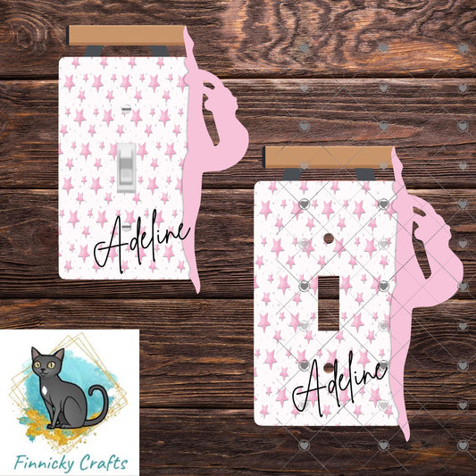 Gymnastics Light Switch, Sublimation Light Switch, Decor, Sublimation, Digital, PNG, Design, Personalization
